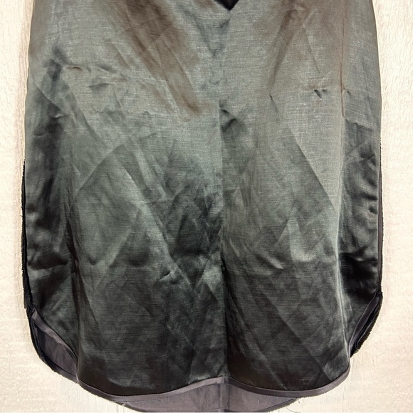 Marc Jacobs Designer Black Linen Blend Sleeveless Blouse Size 4 - Picture 13 of 14